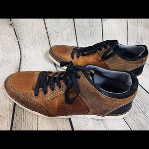 Bull Boxer Men's Leather Sneakers Size 9